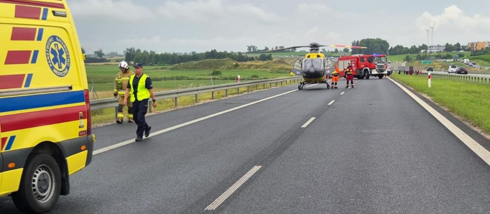 16-letni motocyklista zginął na S5 pod Żninem. Prawo jazdy miał od czterech tygodni