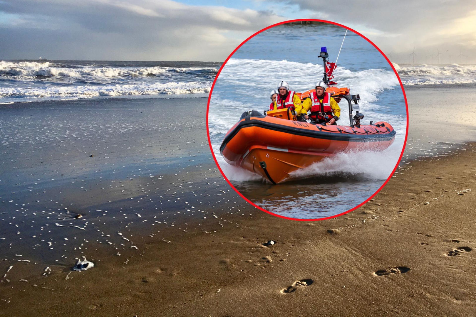 Hartlepool: dwaj mężczyźni utonęli, ratując dzieci na plaży Seaton Carew