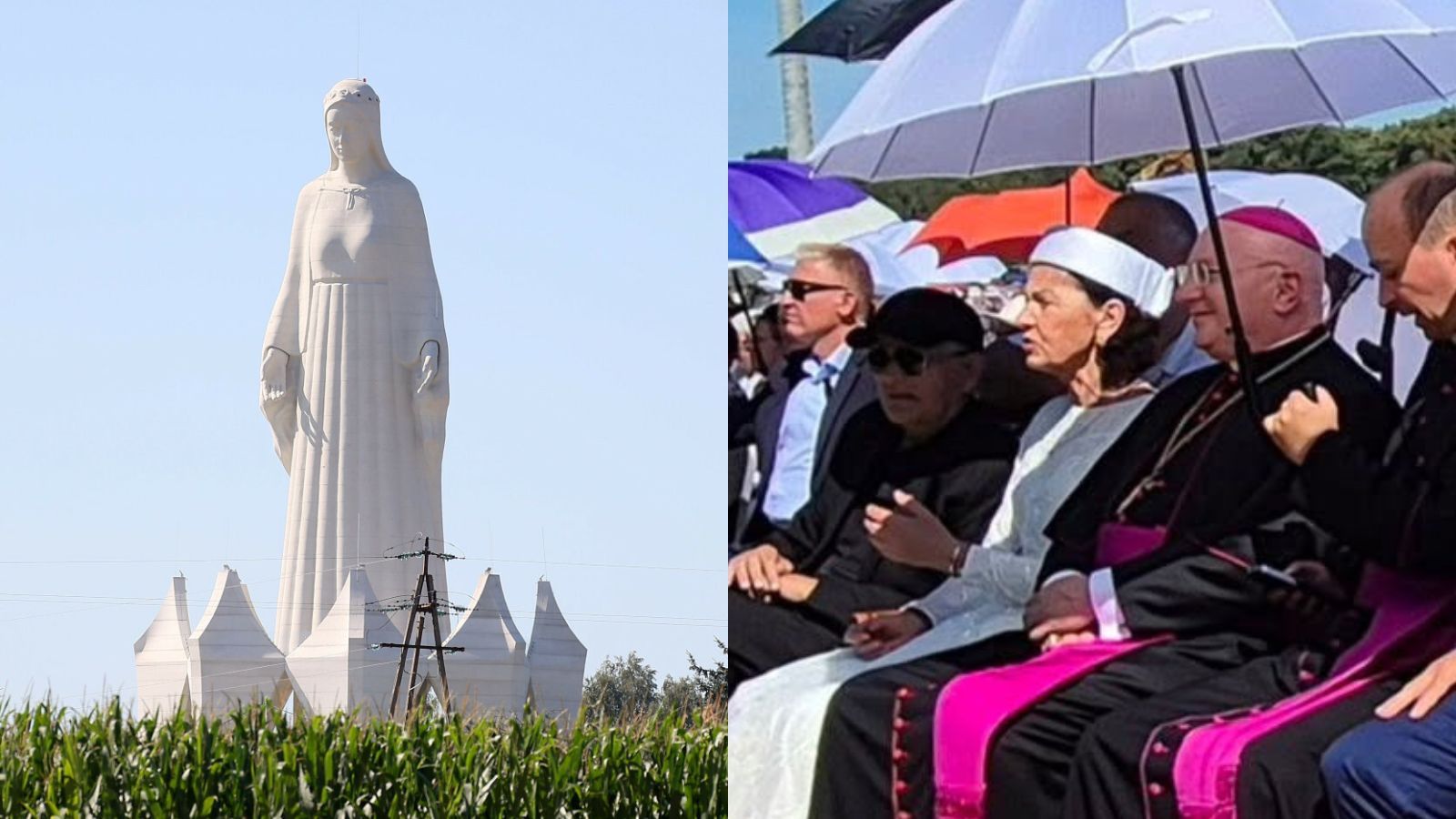 Najwyższa figura Maryi w Europie stanęła w Konotopiu. Ufundował ją miliarder Roman Karkosik