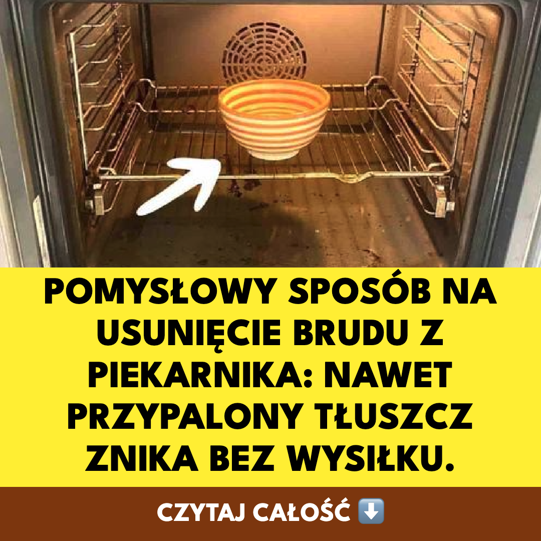 Domowy sposób na czyszczenie piekarnika — przypalony tłuszcz schodzi bez szorowania